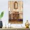 Designart - Vintage Paris Bathroom Painting - Traditional Bathroom Canvas Art
